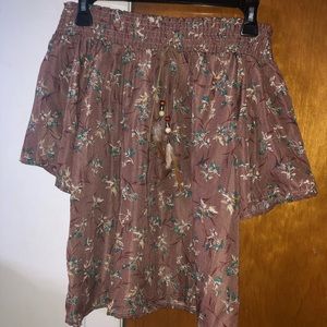 Off the shoulder top